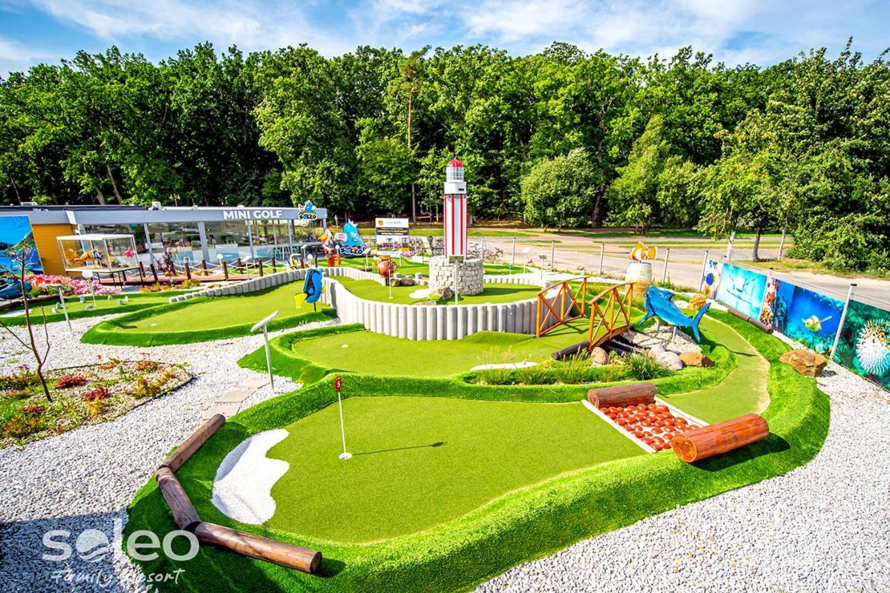 Soleo Family Resort - Domki 3 Min Od Morza - 3 Baseny, 4 Jacuzzi, Sauna, Animacje, Malpi Gaj, 3 Sale Zabaw, 4 Place Zabaw, 2 Restauracje Реваль Экстерьер фото
