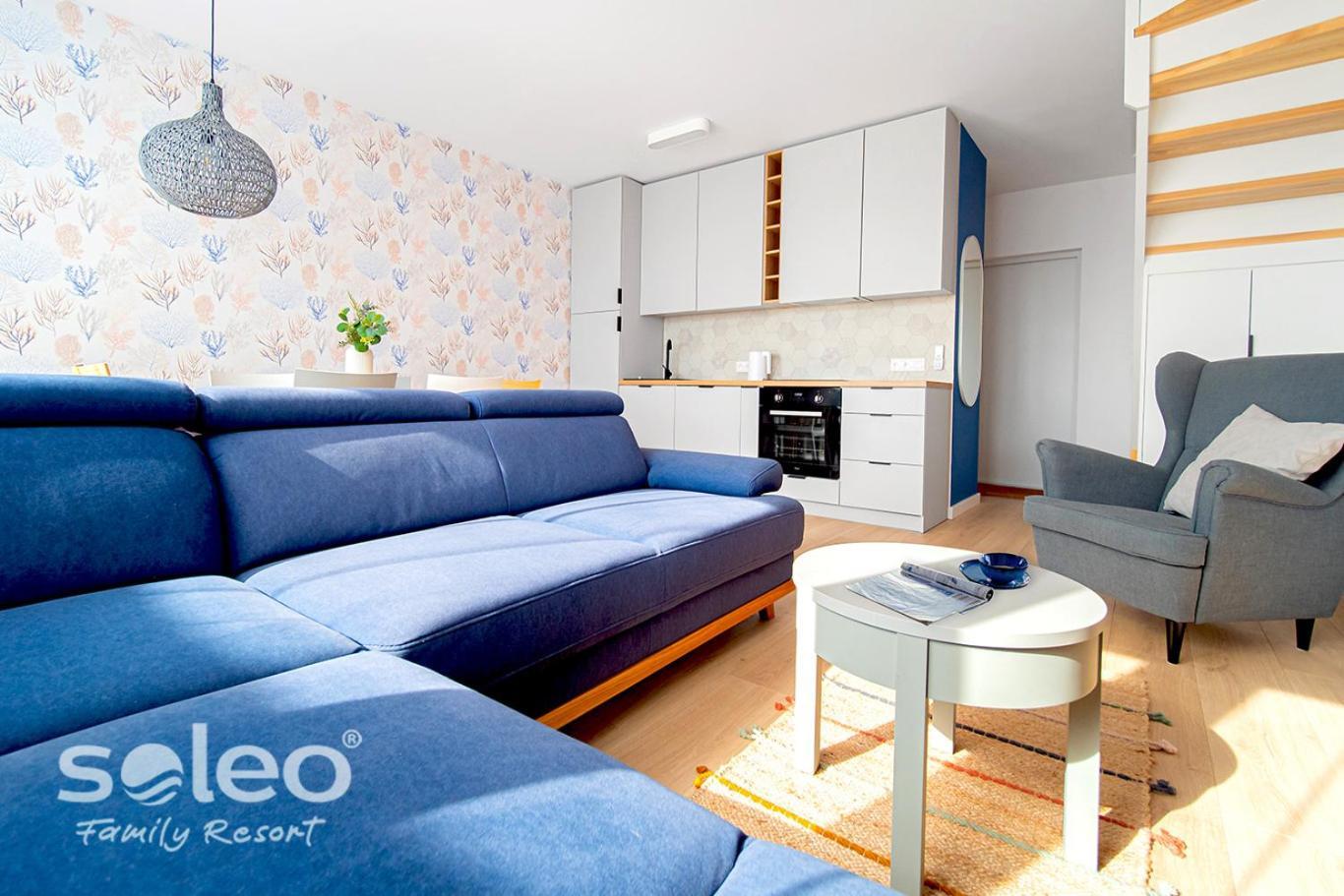Soleo Family Resort - Domki 3 Min Od Morza - 3 Baseny, 4 Jacuzzi, Sauna, Animacje, Malpi Gaj, 3 Sale Zabaw, 4 Place Zabaw, 2 Restauracje Реваль Экстерьер фото